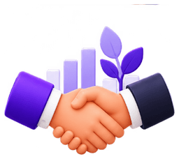 3D Handshake and Growth Sprout